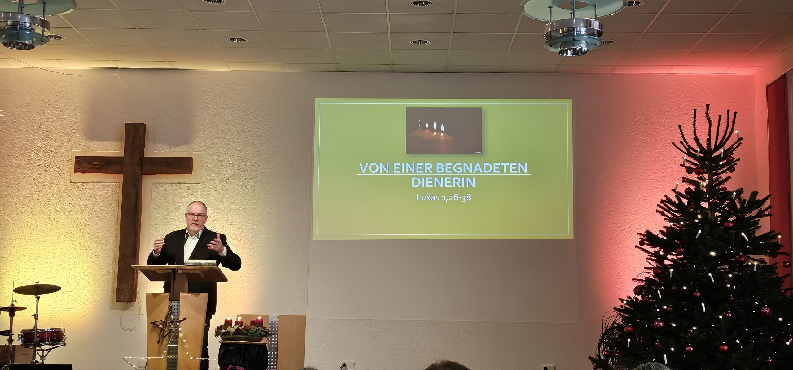 Gottesdienst zum 3. Advent: „Von einer begnadeten Dienerin“